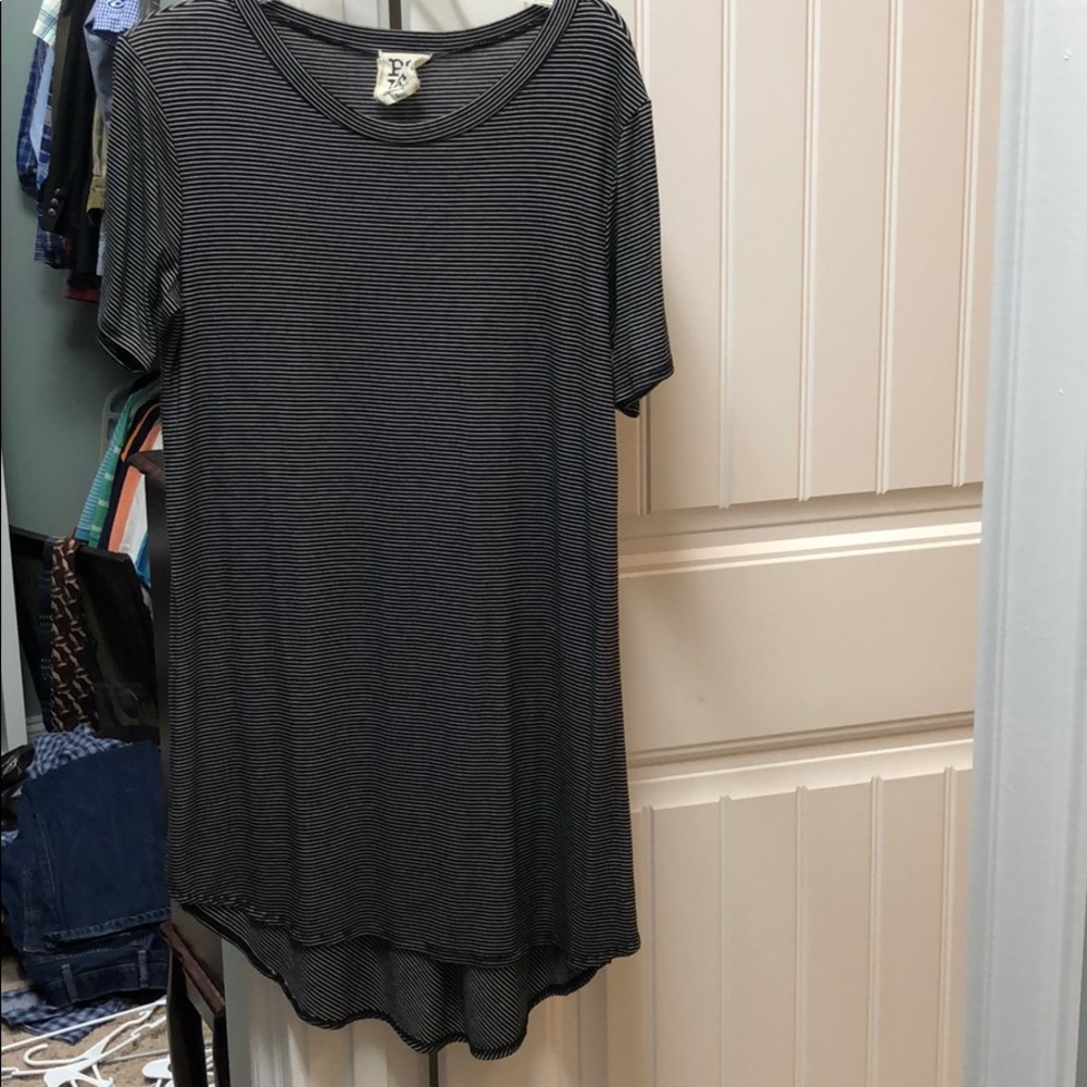 Free People high split tunic